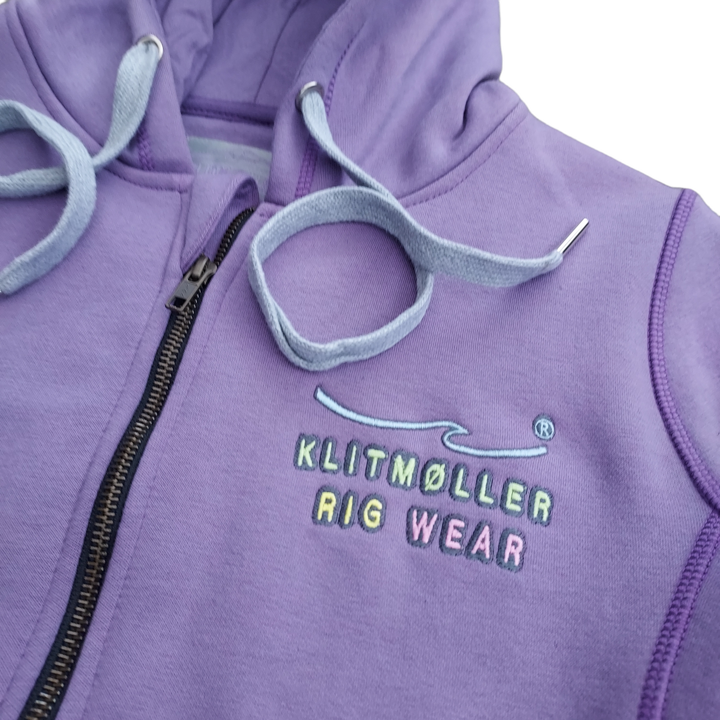 Thy Comfort Zip Hoodie - Light Purple