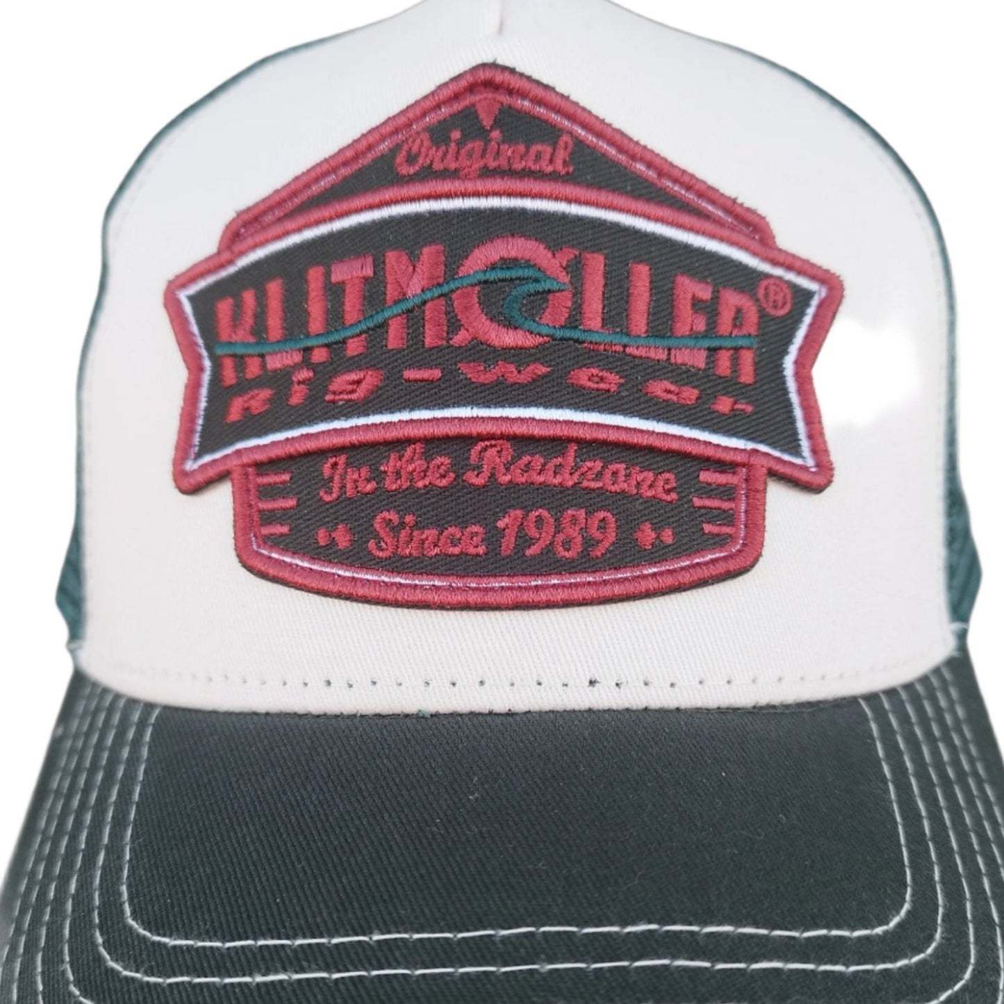 CLASSIC RADZONE TRUCKER CAP - Oliven/beige