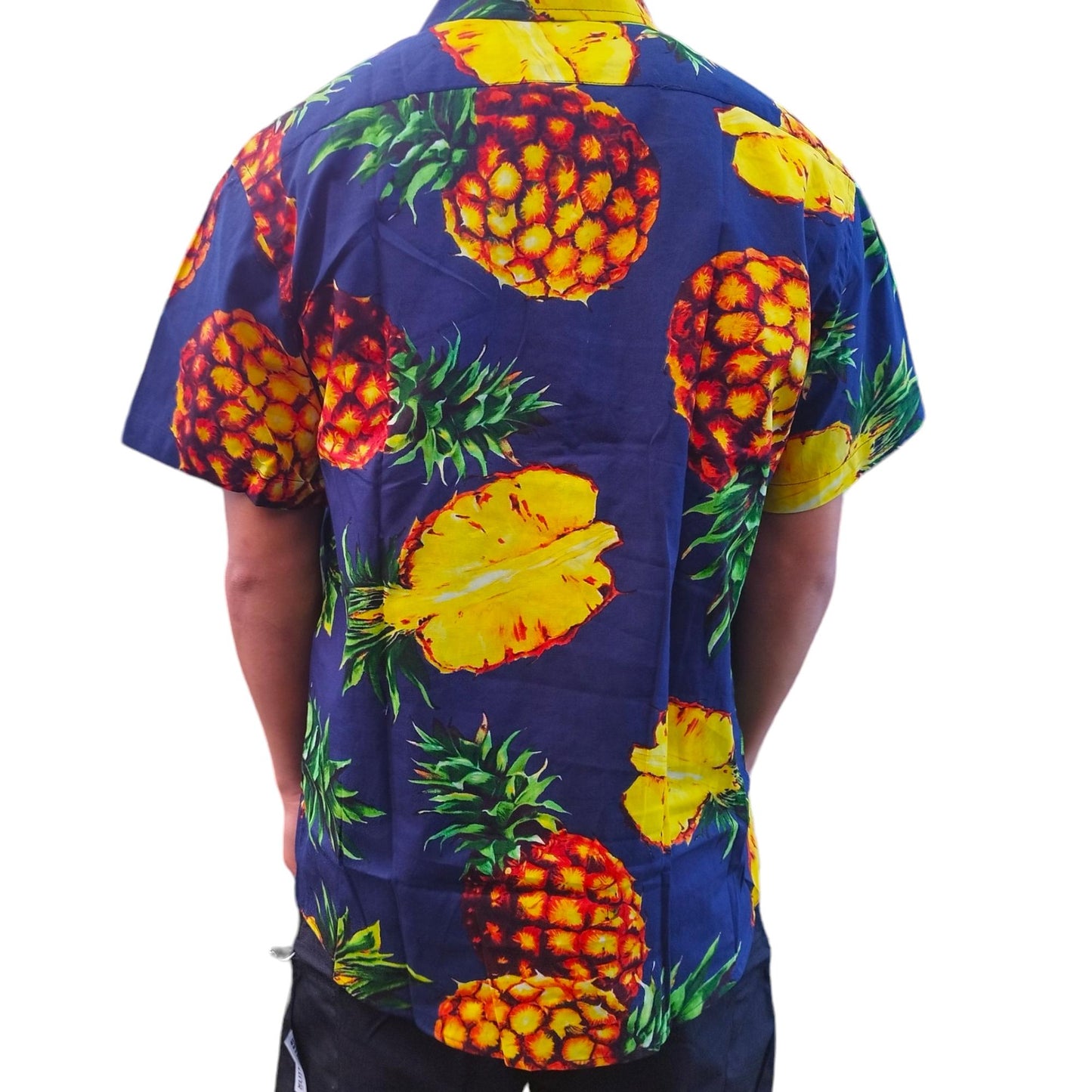 ANANAS SOMMERSKJORTE - Mørk