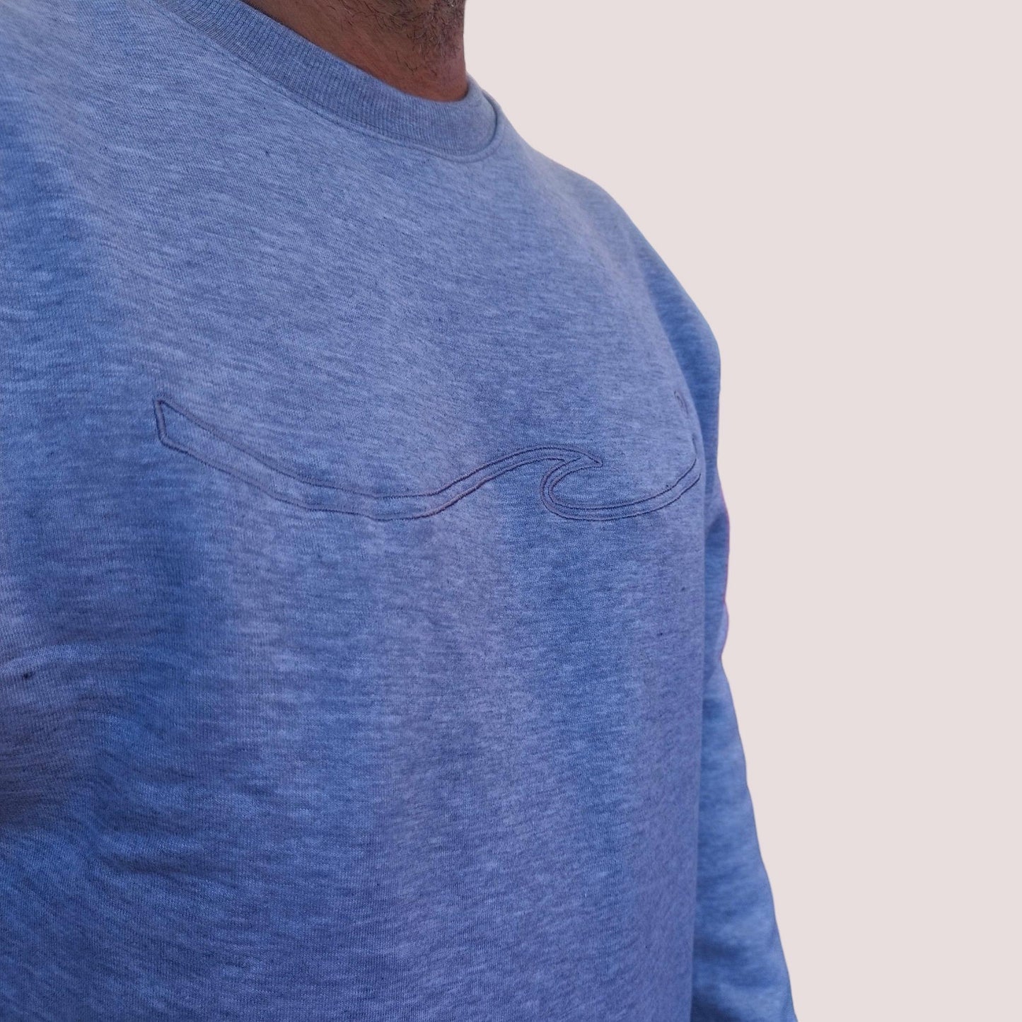 WAVE SWEATSHIRT - Grey