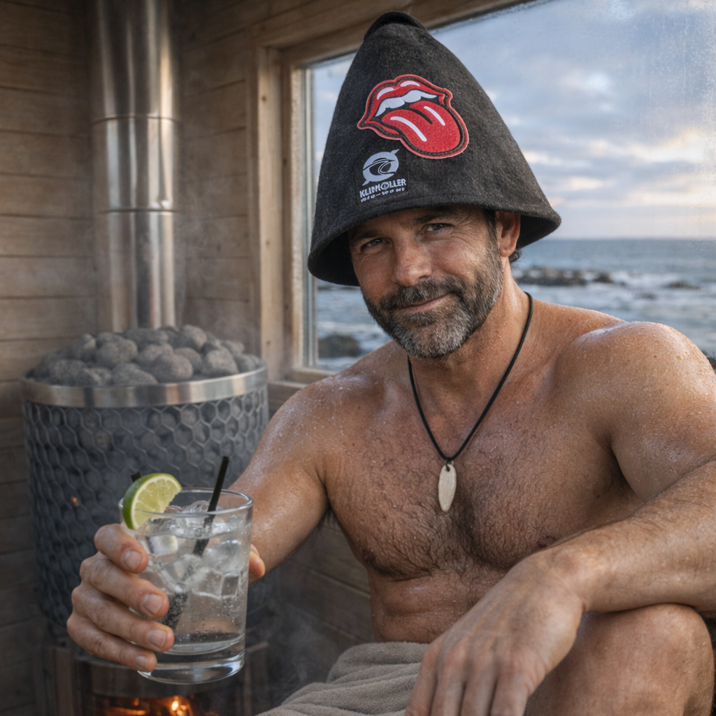 Sauna filt Trend i kunst uld.