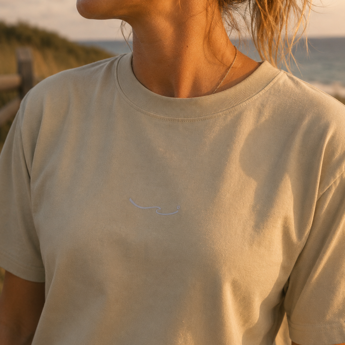 Cold Hawaiian Boardriding T-Shirt - Khaki