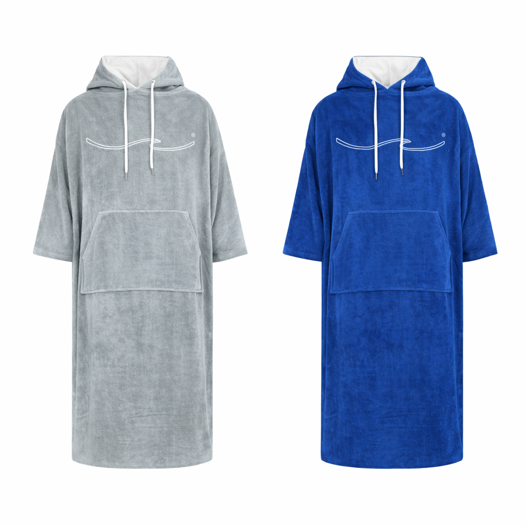 Badeponcho - Grey