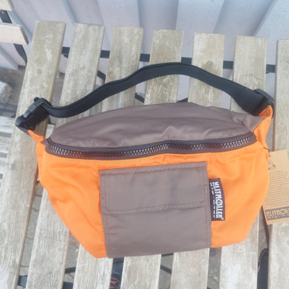 BUMBAG bomber jacket no. 133 Orange/Brown