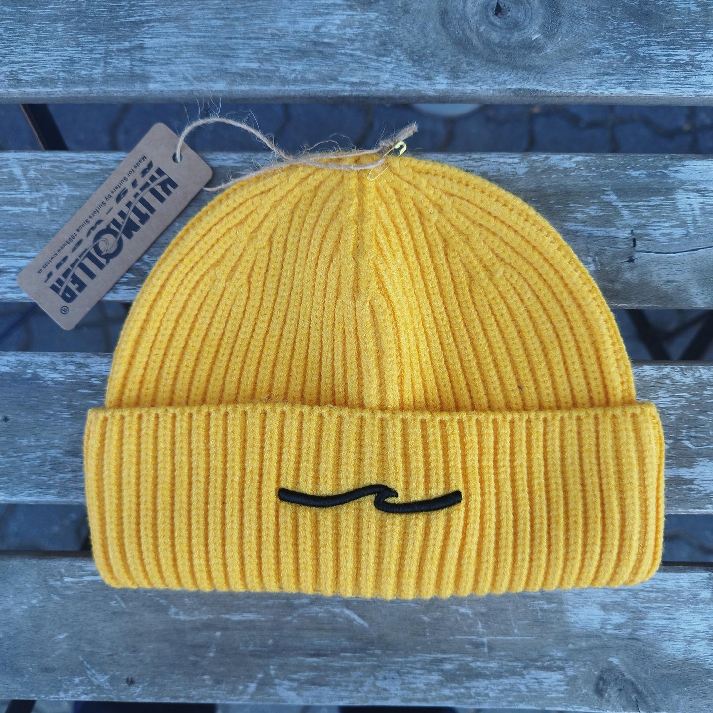 Short Beanie - Yellow