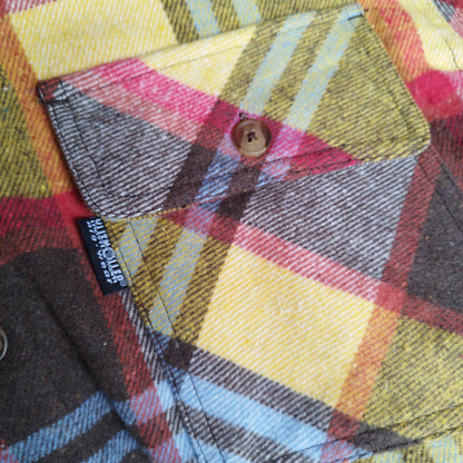 Klitmøller Heavy Duty - Skjorte Gul/Brun tern