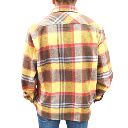 Klitmøller Heavy Duty - Skjorte Gul/Brun tern