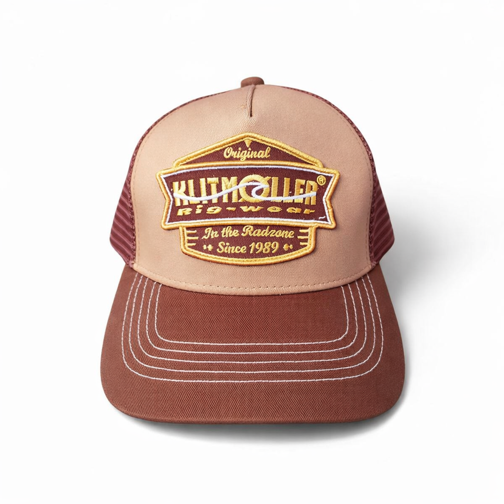 CLASSIC RADZONE TRUCKER CAP - Brown/beige