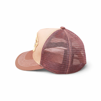 CLASSIC RADZONE TRUCKER CAP - Brown/beige