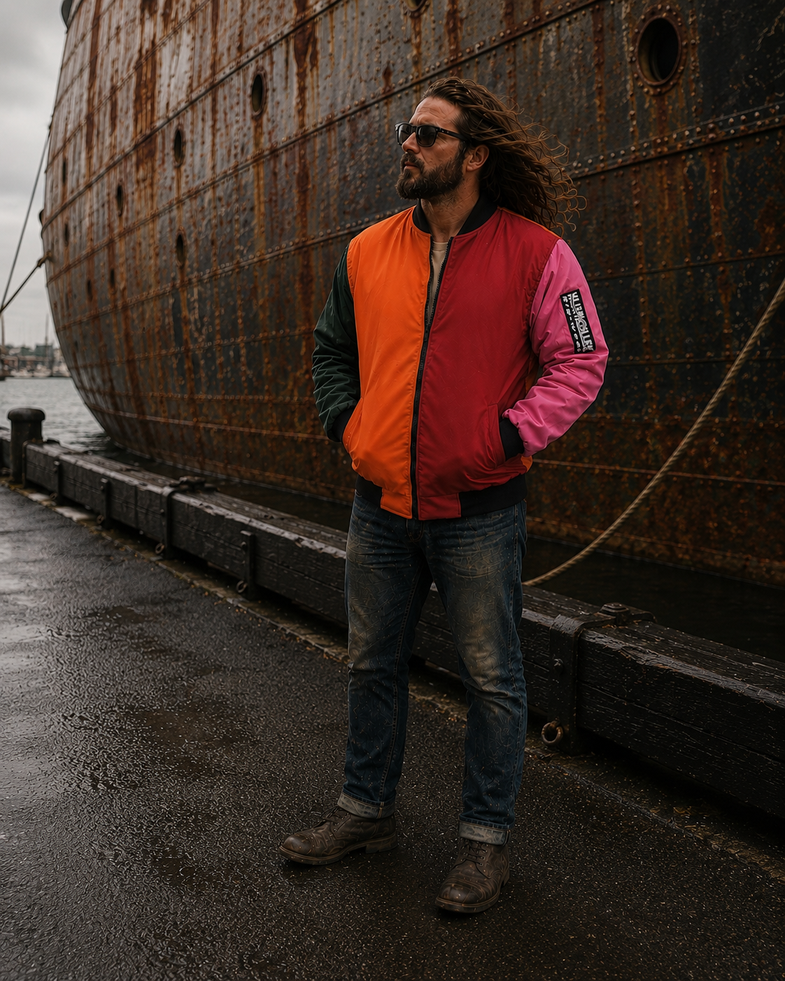 Bomber multicolor