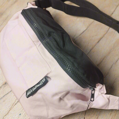 BUMBAG Canvas no. 118 Soft pink, Black top