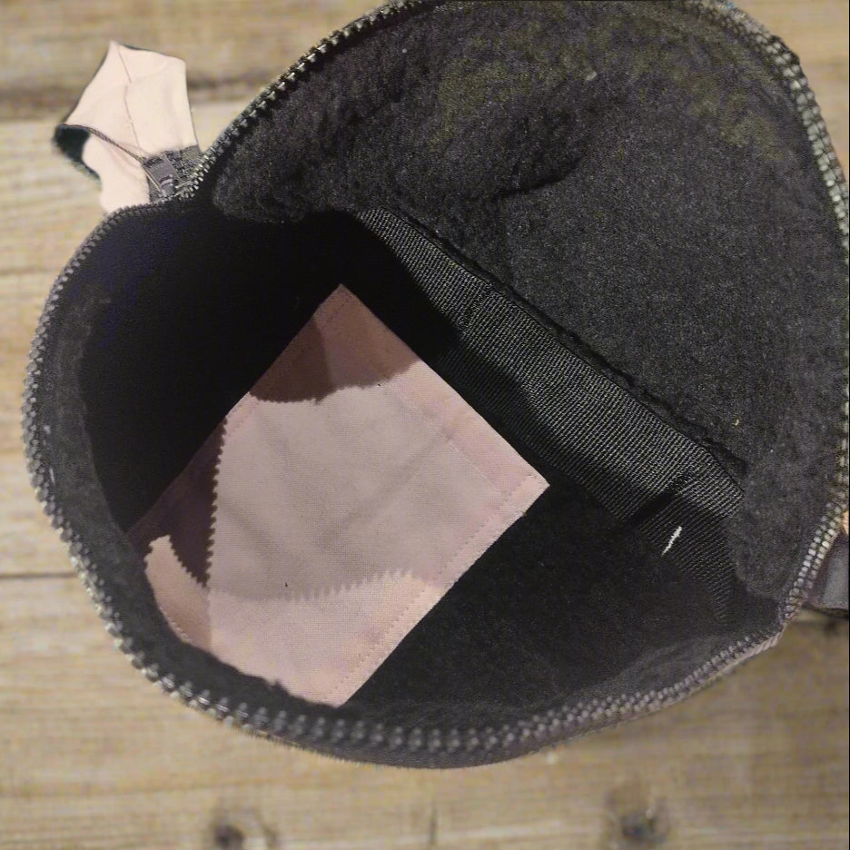 BUMBAG Canvas no. 118 Soft pink, Black top