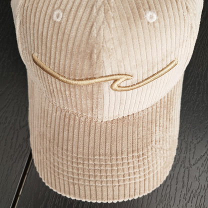 Fløjls Cap - Khaki