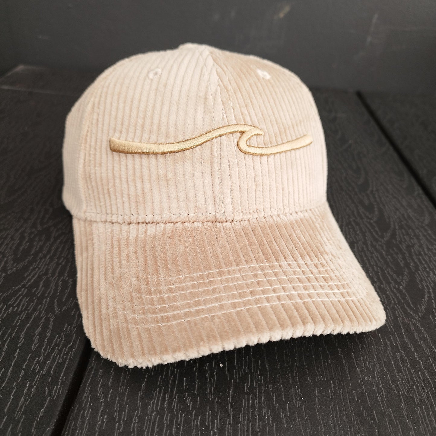 Fløjls Cap - Khaki