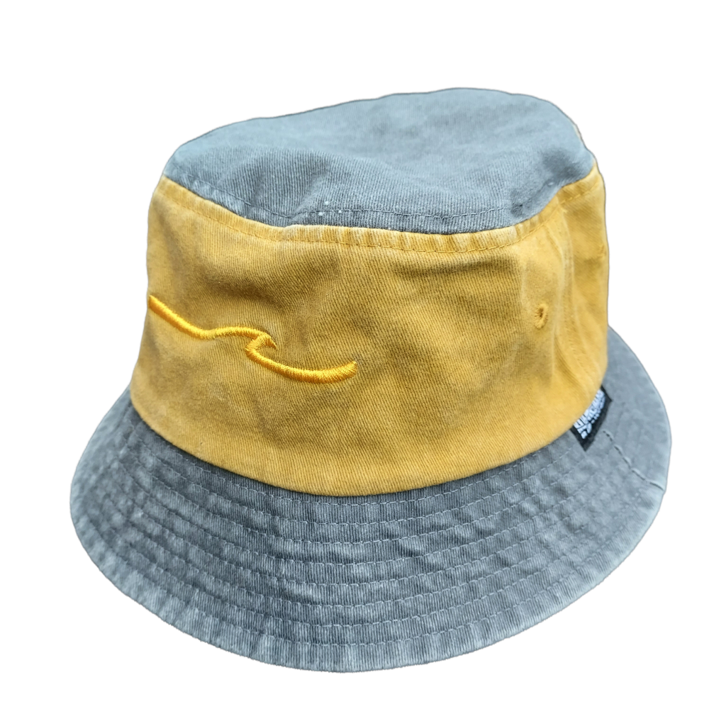 Bucket Hat 100% Bomuld - Yellow