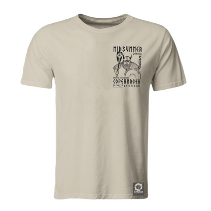 Midsummer Vikings T-shirt - Beige