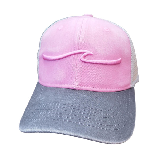 WAVE CAP Washed pink