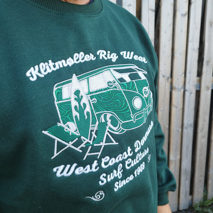 SWEATSHIRT VW CLASSIC GREEN