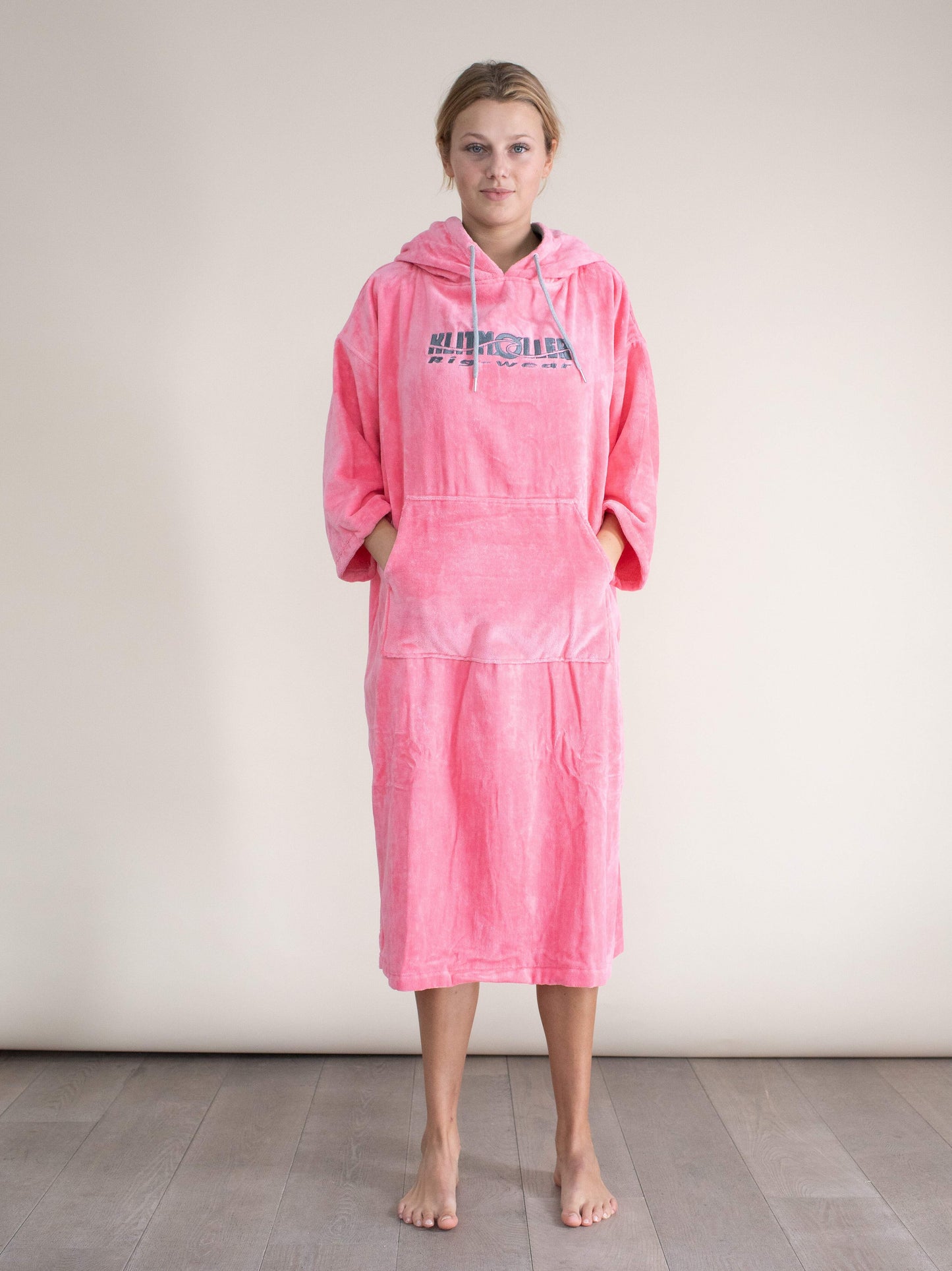 Wave Badeponcho - Pink