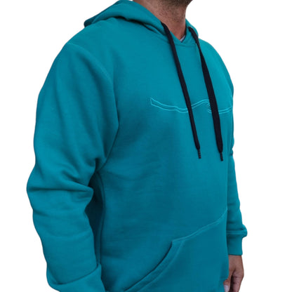 KLITMØLLER ORIGINAL WAVE HOODIE - Green