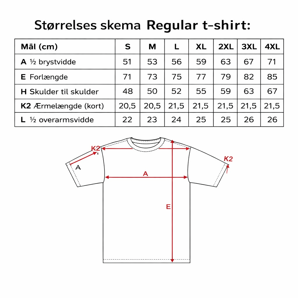 T-shirt, Greenland statement (Lev. 7-10 hverdage)