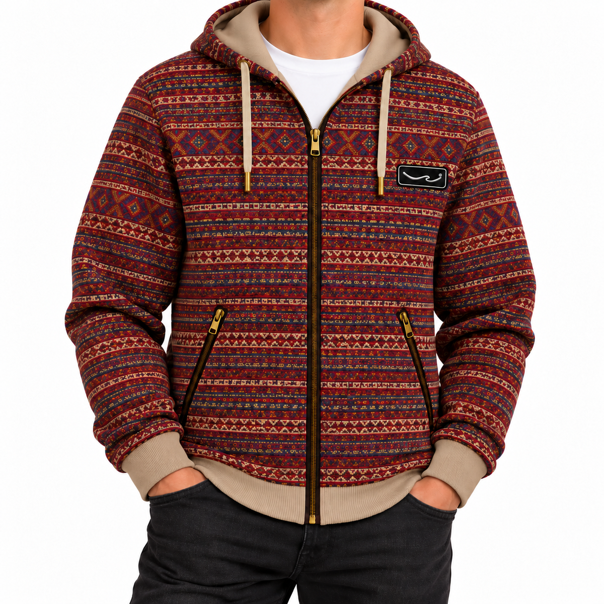 Sonora Zip Hoodie, Sunset colors