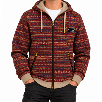 Sonora Zip Hoodie, Sunset colors