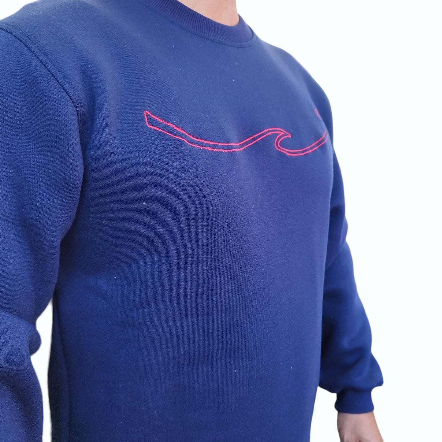 WAVE SWEATSHIRT - Navy