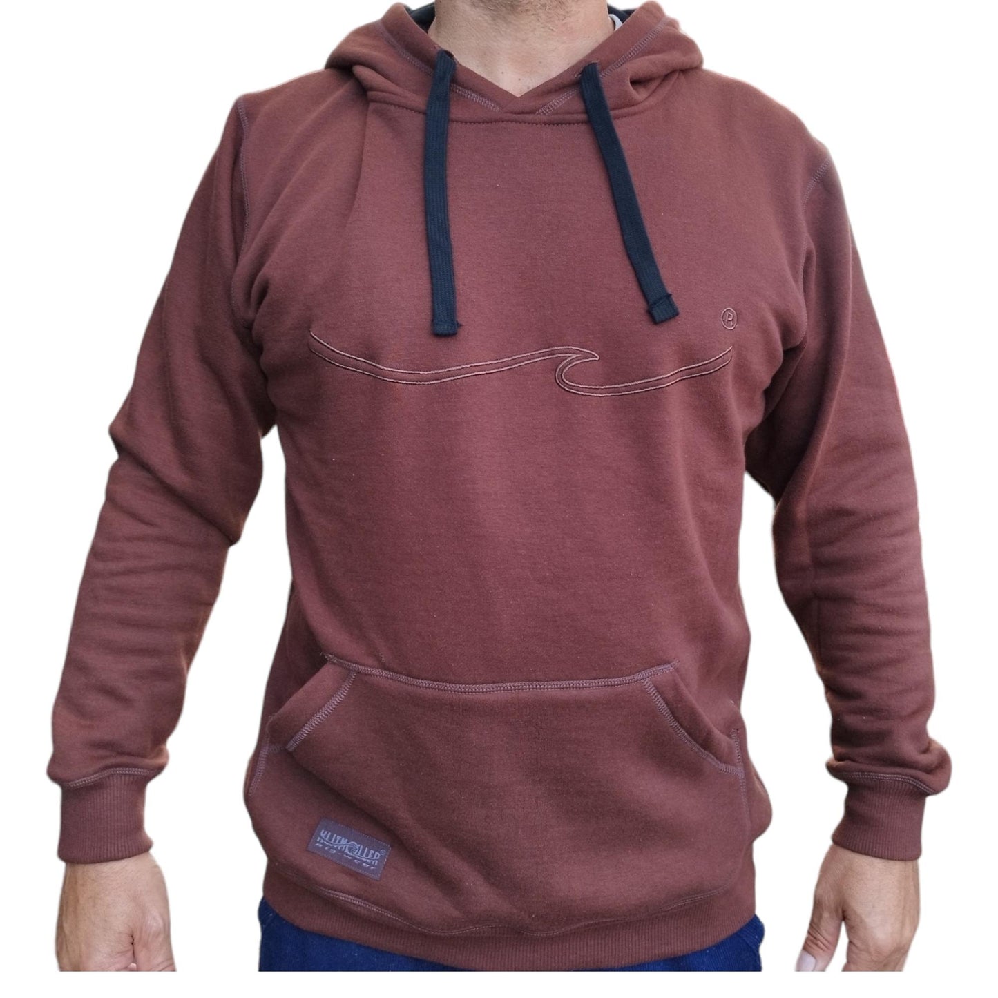 KLITMØLLER ORIGINAL WAVE HOODIE - Brown