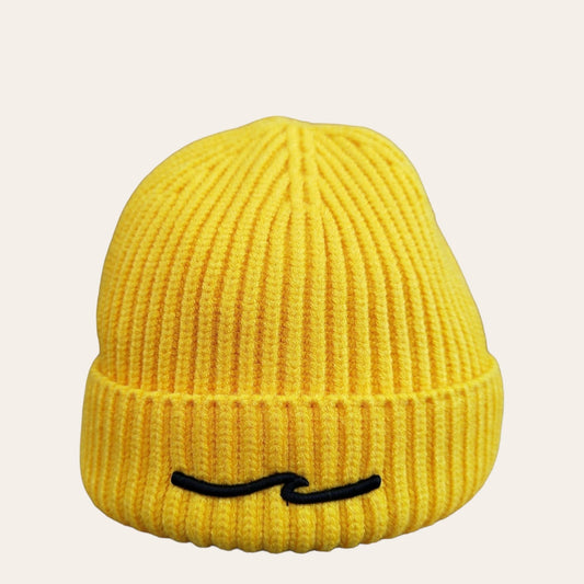 SHORT BEANIE - Yellow