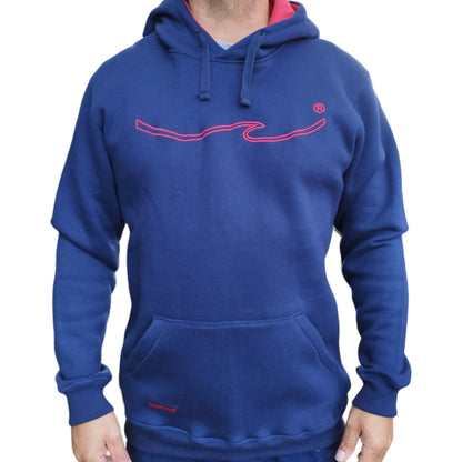 KLITMØLLER ORIGINAL WAVE HOODIE - Navy Blue