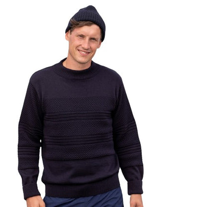 SEAMAN x LYNÆS DENMARK SWEATER - Navy