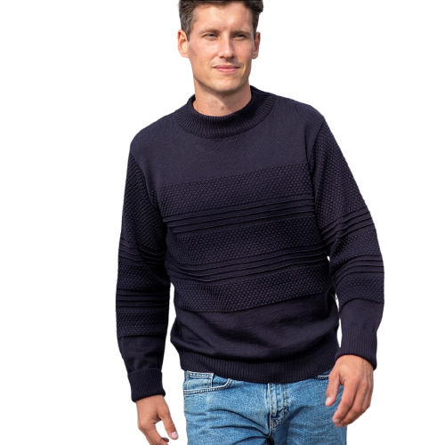 SEAMAN x LYNÆS DENMARK SWEATER - Navy