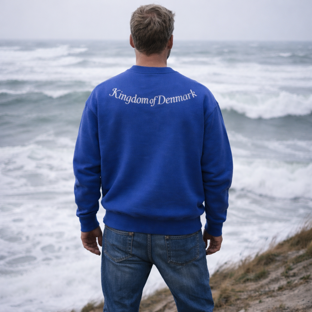 Sweatshirt Kingdom of Denmark Forudbestil med 18% rabat. (Forventet levering 8 dage)
