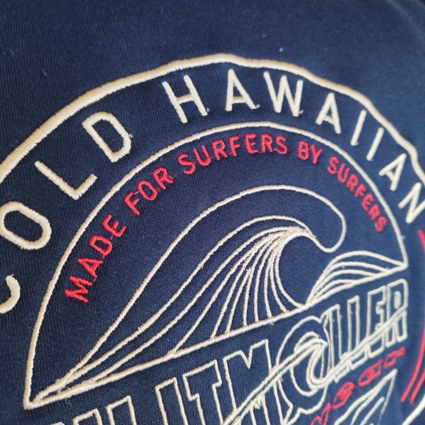 Sweatshirt Round CHB embroidery, Navy