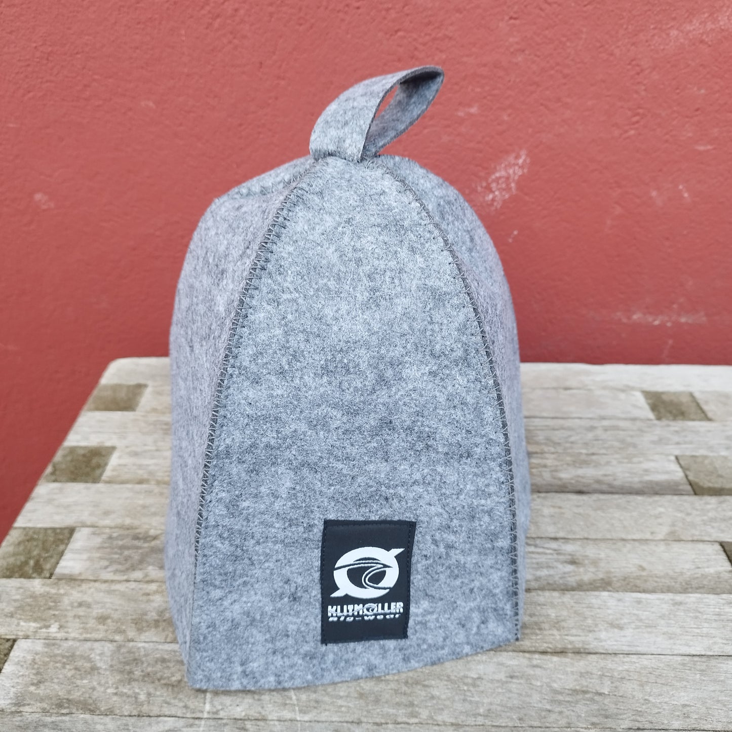 Sauna filt hue Foldbar i 2,5mm kunst uld.