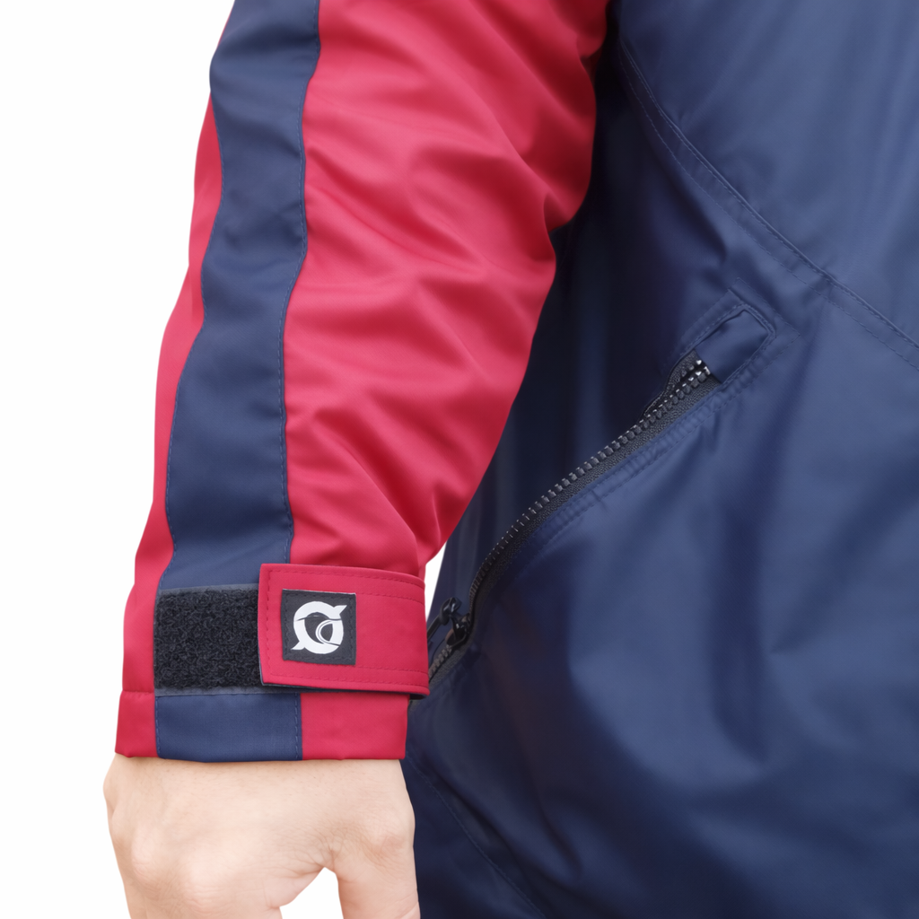 WALRUS SURFERCOAT LTD. Blå/Mørk rød