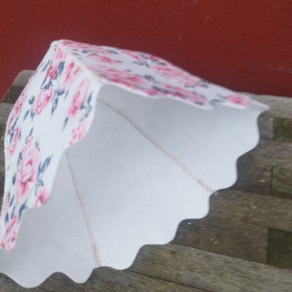 Sauna filt hue Roses i 1,5mm kunst uld.