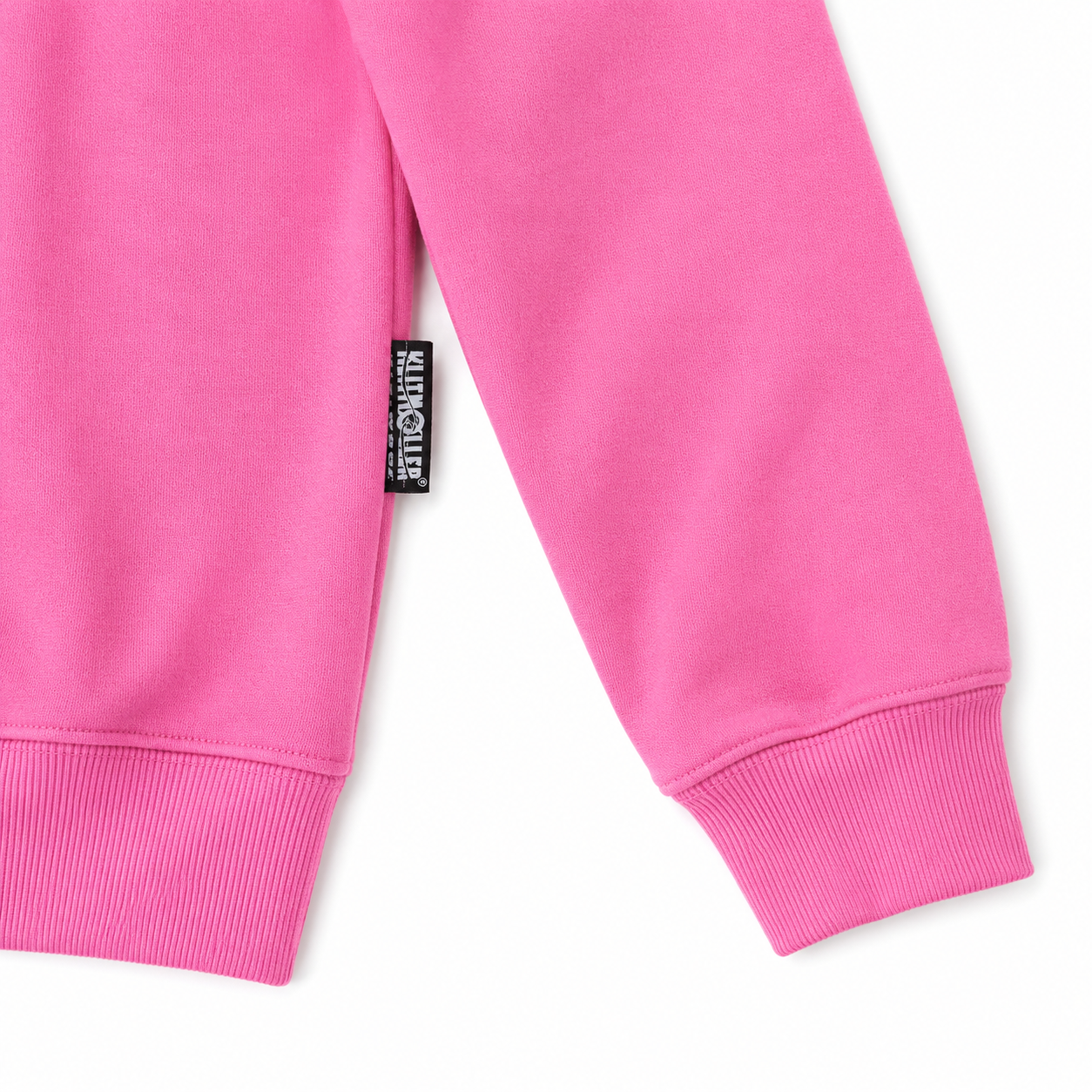 Sweatshirt Round CHB embroidery, Pink