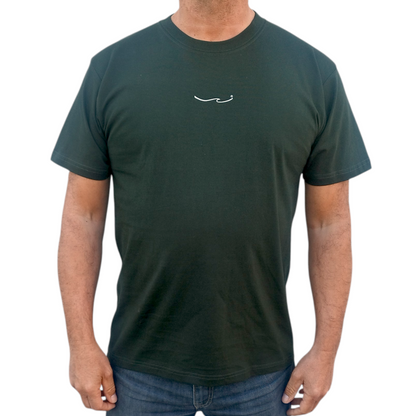 Cold Hawaiian Boardriding T-Shirt - Dark Green