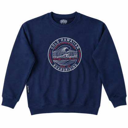 Sweatshirt Round CHB embroidery, Navy