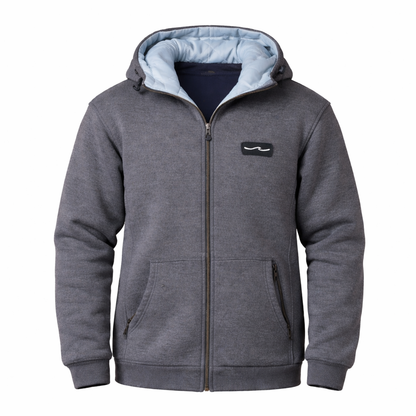 Termo Zip hoodie, grey