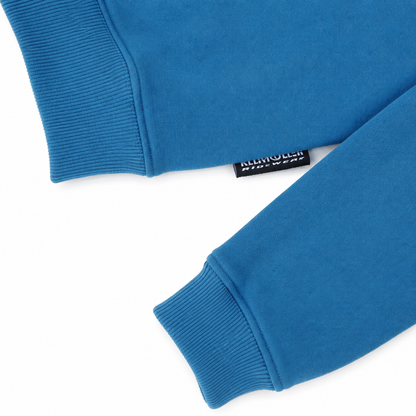 Sweatshirt Quantum Waves, petrol