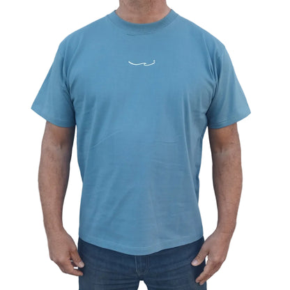Cold Hawaiian Boardriding T-Shirt - Dust blue