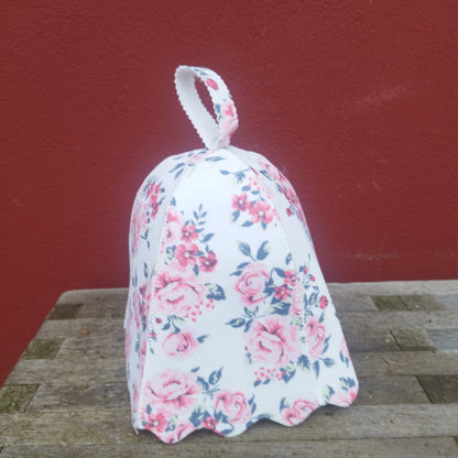 Sauna filt hue Roses i 1,5mm kunst uld.