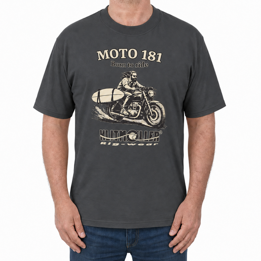 Moto 181 t-shirt, grey
