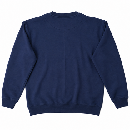 Sweatshirt Round CHB embroidery, Navy