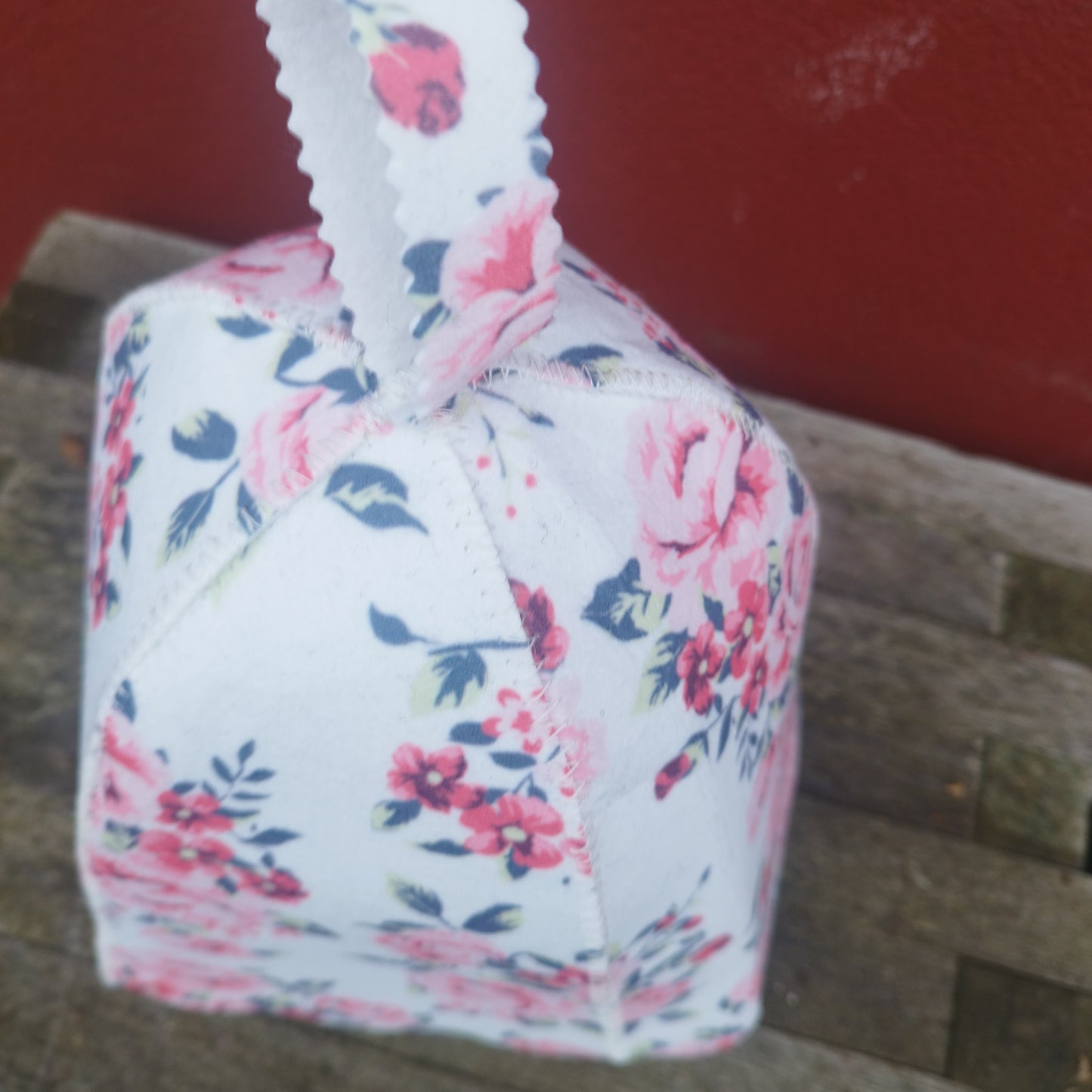 Sauna filt hue Roses i 1,5mm kunst uld.