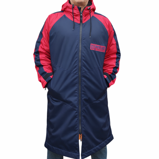 WALRUS SURFERCOAT LTD. Blå/Mørk rød