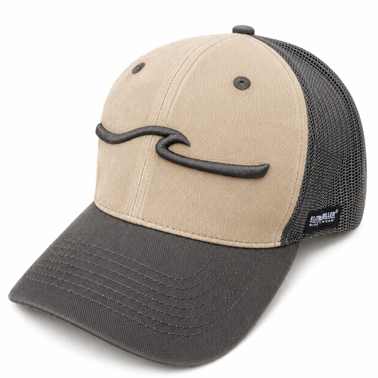 WAVE CAP Washed Beige